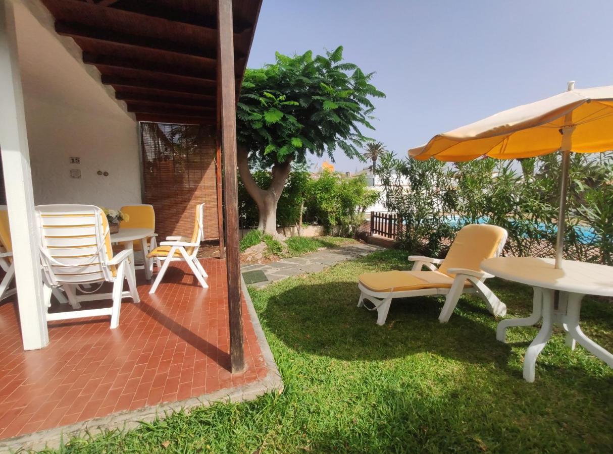 Lovely 2 Bedroom Bungalow With Parking Maspalomas  Luaran gambar
